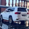 1/32 Toyota Land Cruiser LC300 Prado SUV Alloy Car Model Diecast Metal Off-road Vehicles Car Model Sound and Light Kids Toy Gift